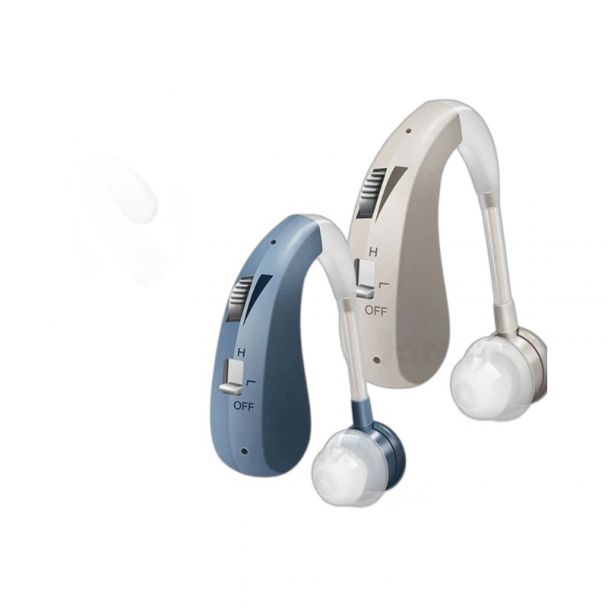 Rechargeable Mini Digital Hearing Aid and Sound Amplifier for Seniors