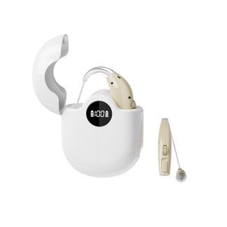 High-Power Behind-the-Ear Hearing Aid for Seniors | Sound Amplifier and Assistive Listening Device